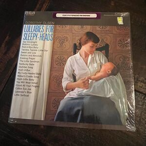 Dorothy Olsen Lullabies for Sleepy-Heads Vintage Vinyl LP Record RCA Camden